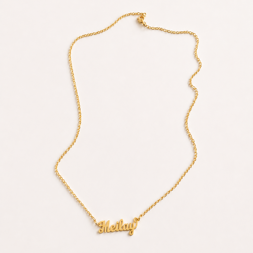Custom Nameplate Necklace