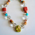 Clavellina Handmade Statement Necklace