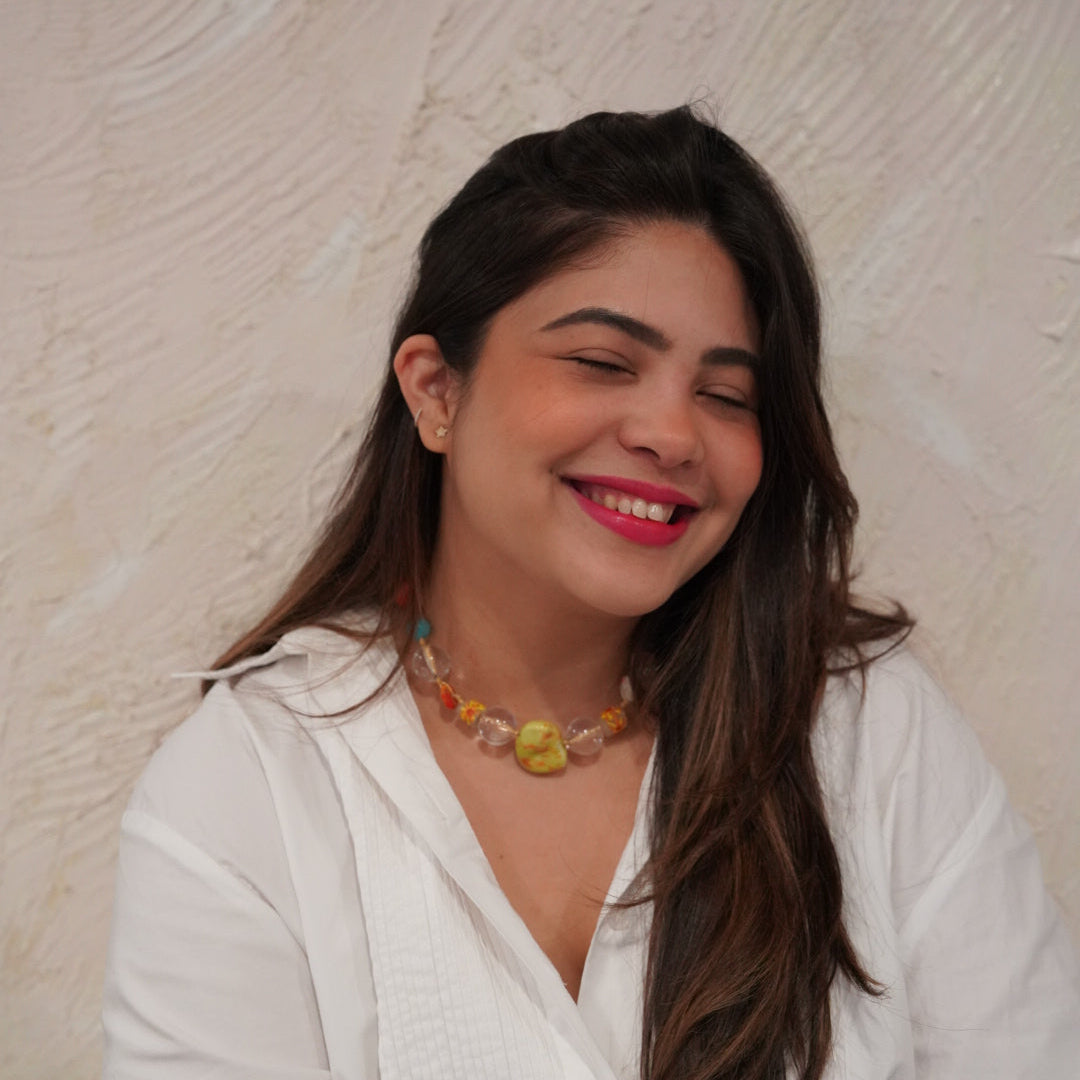 Clavellina Handmade Statement Necklace