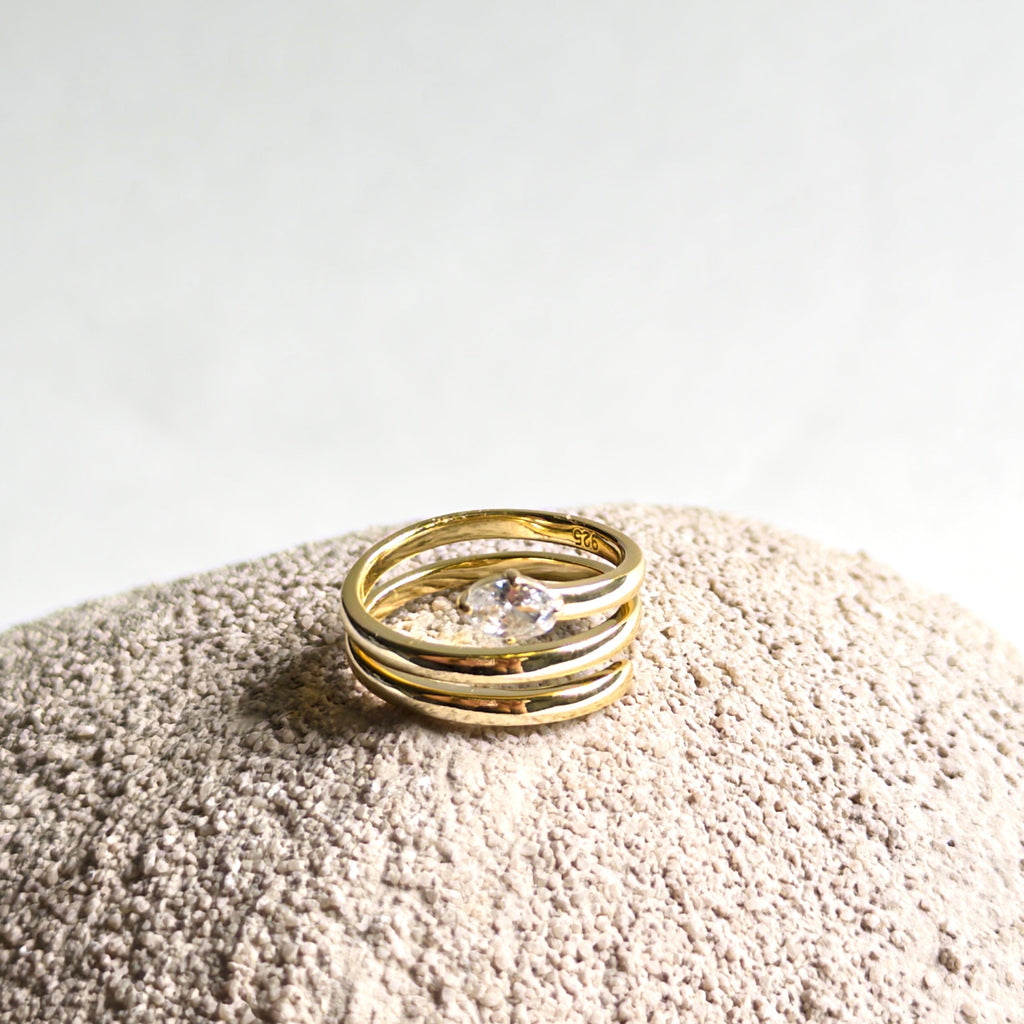 Coil Spiral Ring