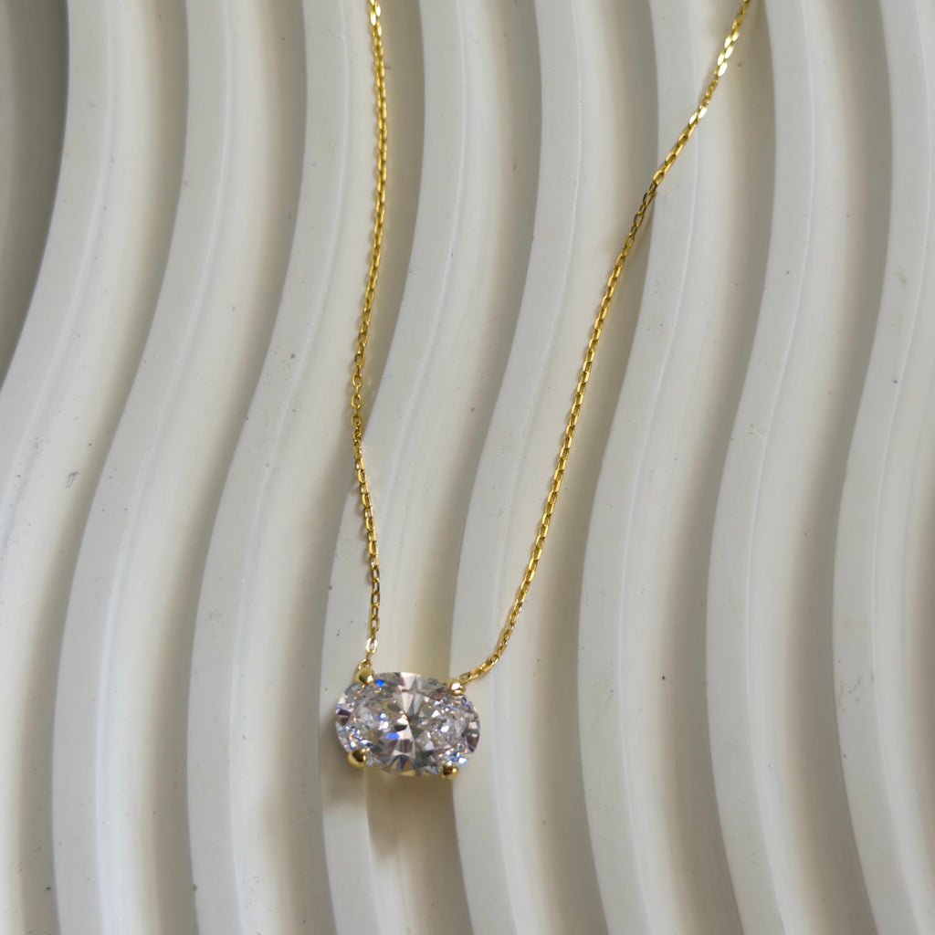 Lucia Oval Necklace