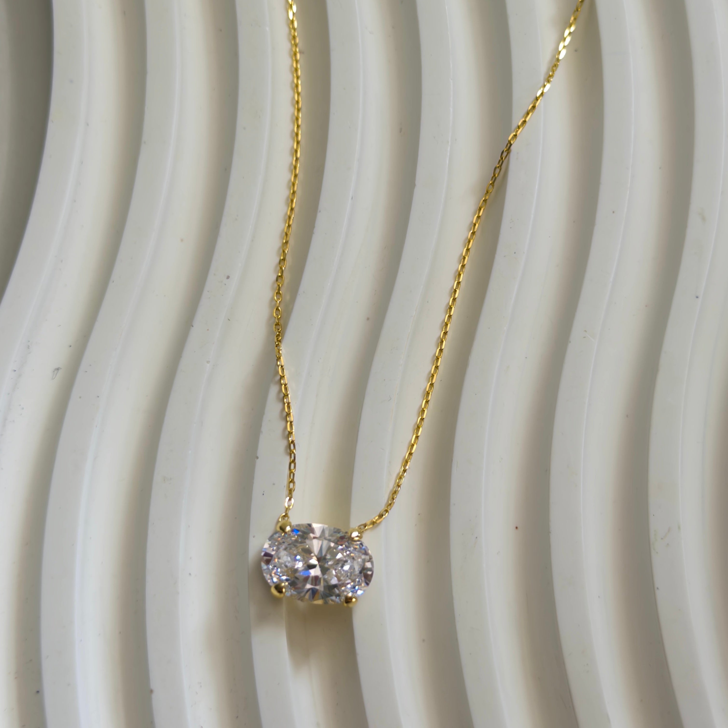 Lucia Oval Necklace