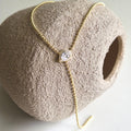 Iris Lariat Necklace